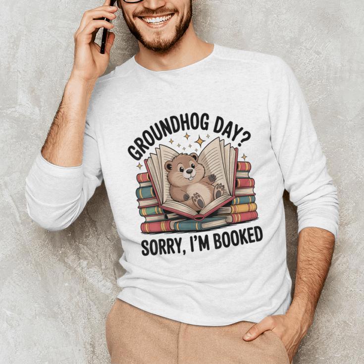 Groundhog Day Librarian Book Lover Reader Library Unisex Long Sleeve T-Shirt Groundhog Day Librarian Book Lover Reader Library Unisex Long Sleeve T-Shirt