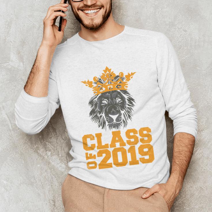 High School King Graduation Shirt Class Of 2019 Seniors Unisex Long Sleeve T-Shirt