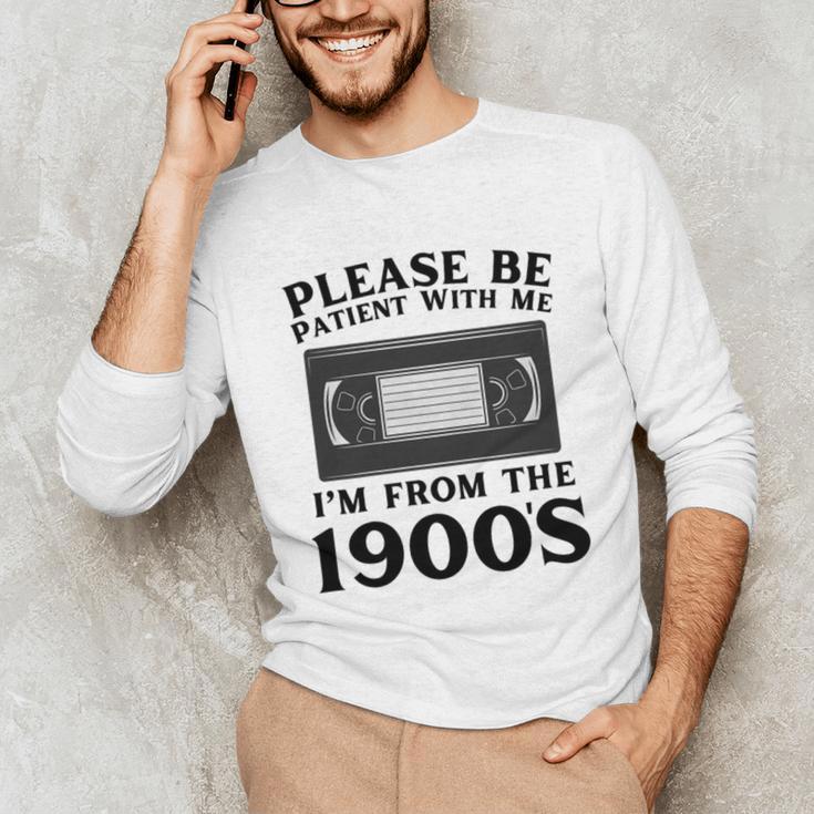Over The Hill Please Be Patient I'm From The 1900s VHS Premium Tri-Blend Unisex Long Sleeve T-Shirt Over The Hill Please Be Patient I'm From The 1900s VHS Premium Tri-Blend Unisex Long Sleeve T-Shirt