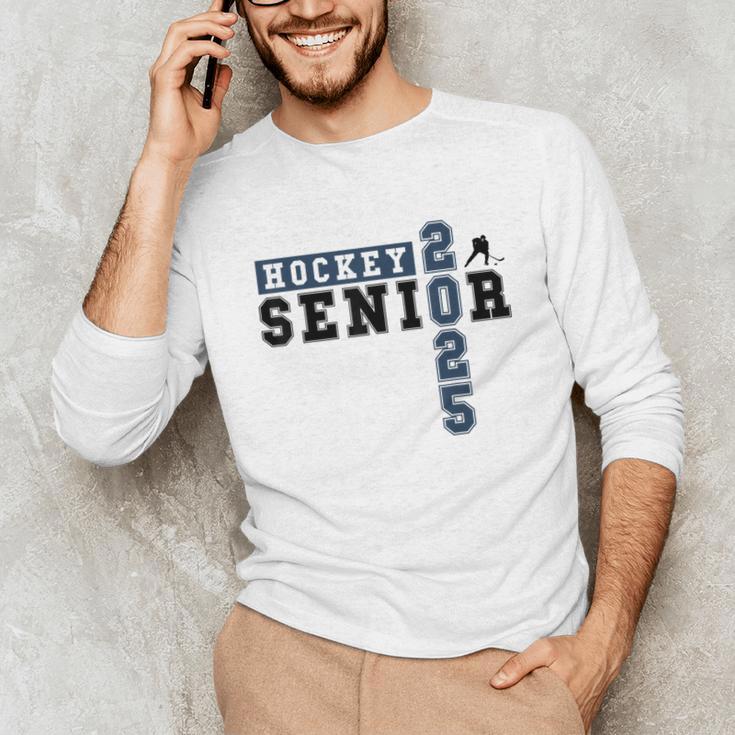 Hockey Senior Night Hockey Senior 2025 Graduation 32 Unisex Long Sleeve T-Shirt