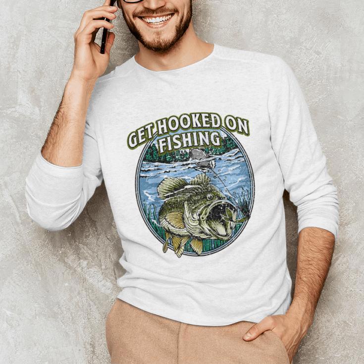 Hooked On Fishing Introvert Sayings Antisocial Quotes Raglan Baseball Tee Unisex Long Sleeve T-Shirt Hooked On Fishing Introvert Sayings Antisocial Quotes Raglan Baseball Tee Unisex Long Sleeve T-Shirt