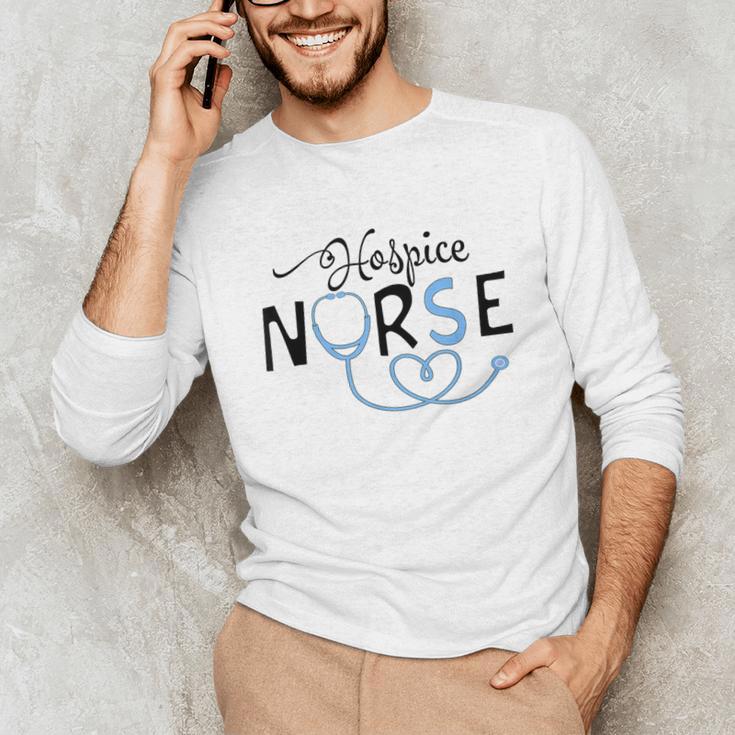Hospice Nurse Doctor Graduation Medical Nursing RN Unisex Long Sleeve T-Shirt