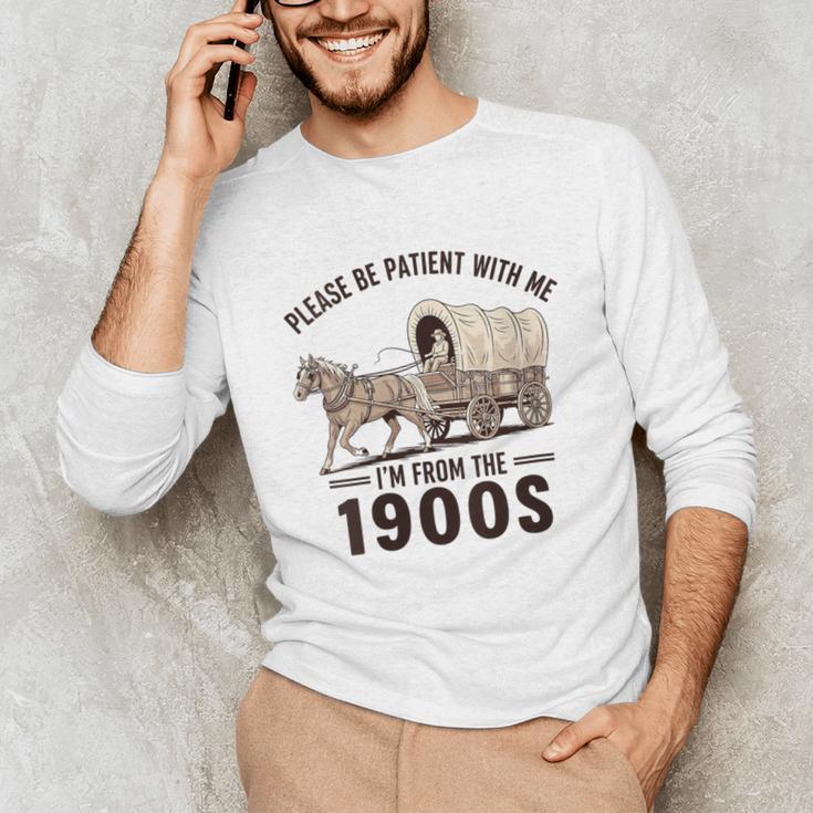 I'm From The 1900s Tee Western For Men Unisex Long Sleeve T-Shirt I'm From The 1900s Tee Western For Men Unisex Long Sleeve T-Shirt
