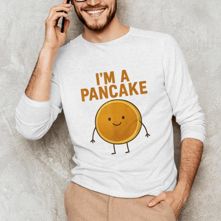 I’m a Pancake Meme For Nostalgia And Sci-Fi Fan Unisex Long Sleeve T-Shirt I’m a Pancake Meme For Nostalgia And Sci-Fi Fan Unisex Long Sleeve T-Shirt