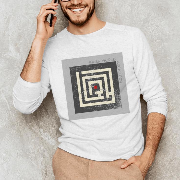 Inner World Architect Premium INTJ Tshirt Introvert Unisex Long Sleeve T-Shirt Inner World Architect Premium INTJ Tshirt Introvert Unisex Long Sleeve T-Shirt