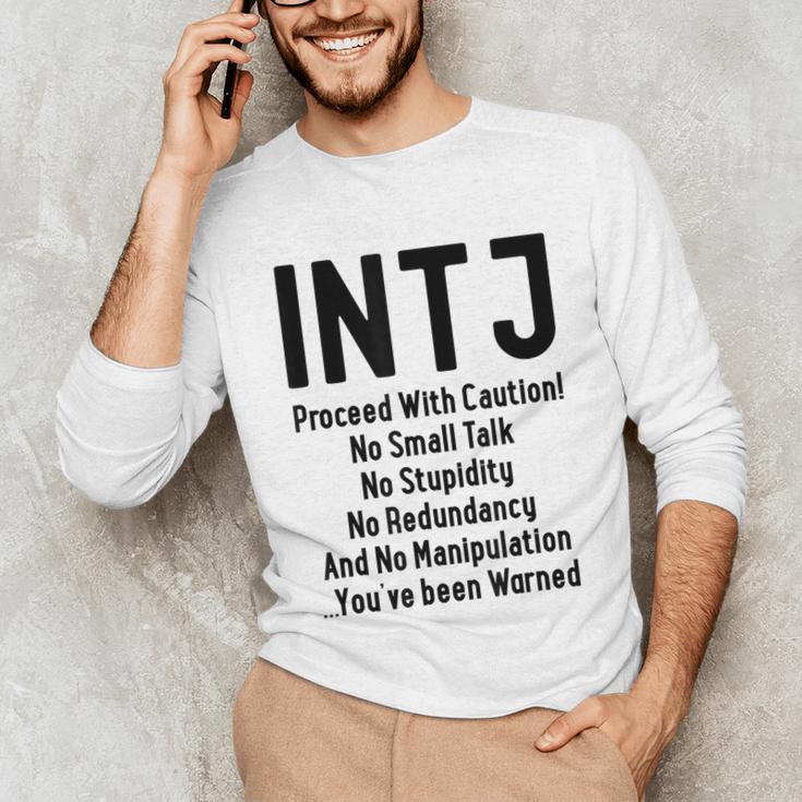 INTJ Rules Architect Personality Type Introvert Unisex Long Sleeve T-Shirt