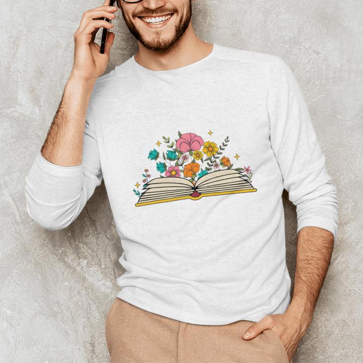 Its a Good Day To Read a Book Librarian Books Reading Floral Unisex Long Sleeve T-Shirt Its a Good Day To Read a Book Librarian Books Reading Floral Unisex Long Sleeve T-Shirt