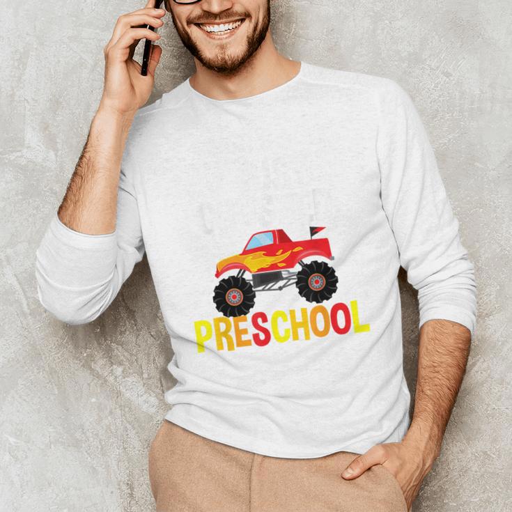 I Just Crushed Preschool Monster Graduation Pre-K Shirt Unisex Long Sleeve T-Shirt