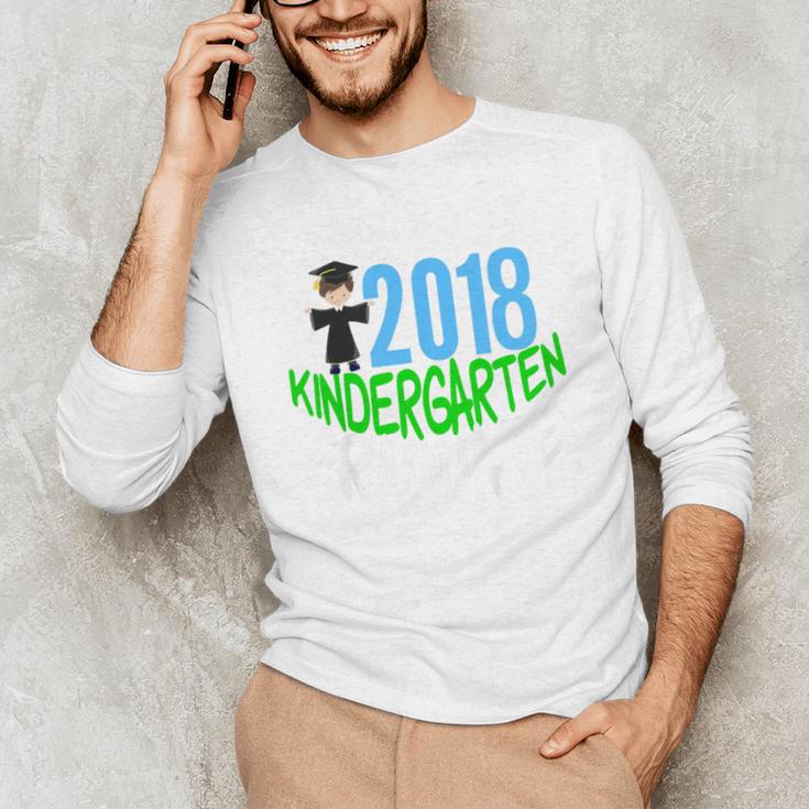 Kids 2018 Kindergarten Graduation Unisex Long Sleeve T-Shirt
