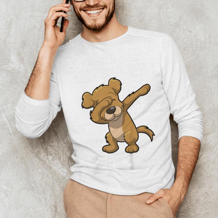 Kids Class Of 2031 Shirt Graduation Dabbing Dog Shirt Unisex Long Sleeve T-Shirt
