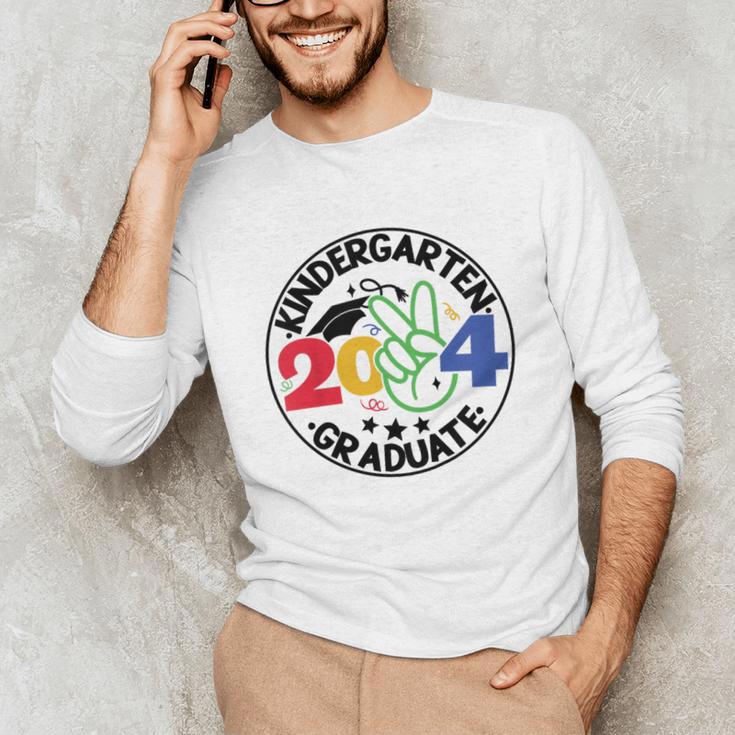Kindergarten Graduation 2024 Graduate Last Day Of School Unisex Long Sleeve T-Shirt