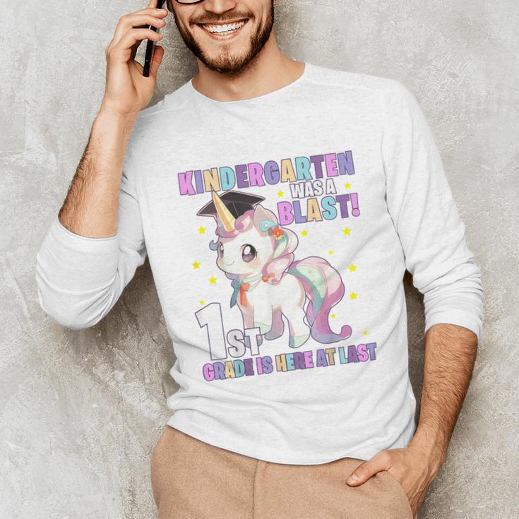 Kindergarten Graduation Unicorn Kindergarten Graduate Girls Unisex Long Sleeve T-Shirt