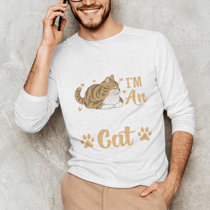 Kitty Pet Lover Introvert Person Cats Show Family Member Unisex Long Sleeve T-Shirt