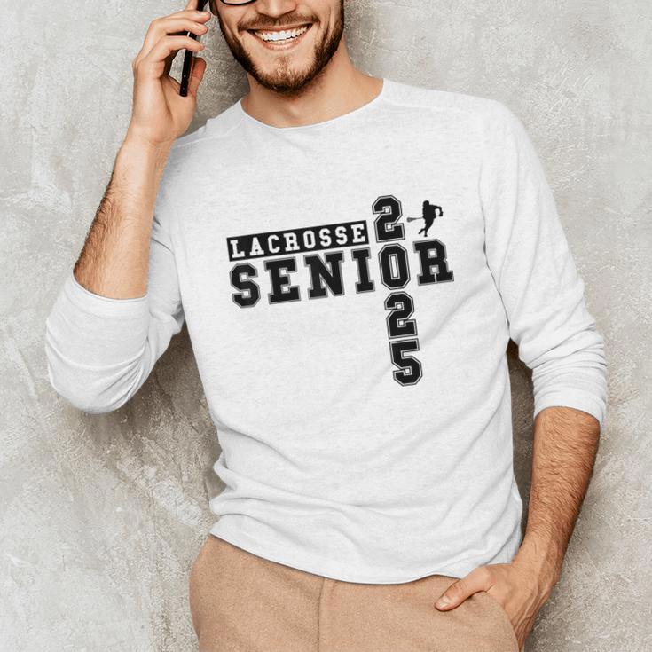 Lacrosse Senior Night Lacrosse Senior 2025 Graduation 29 Unisex Long Sleeve T-Shirt