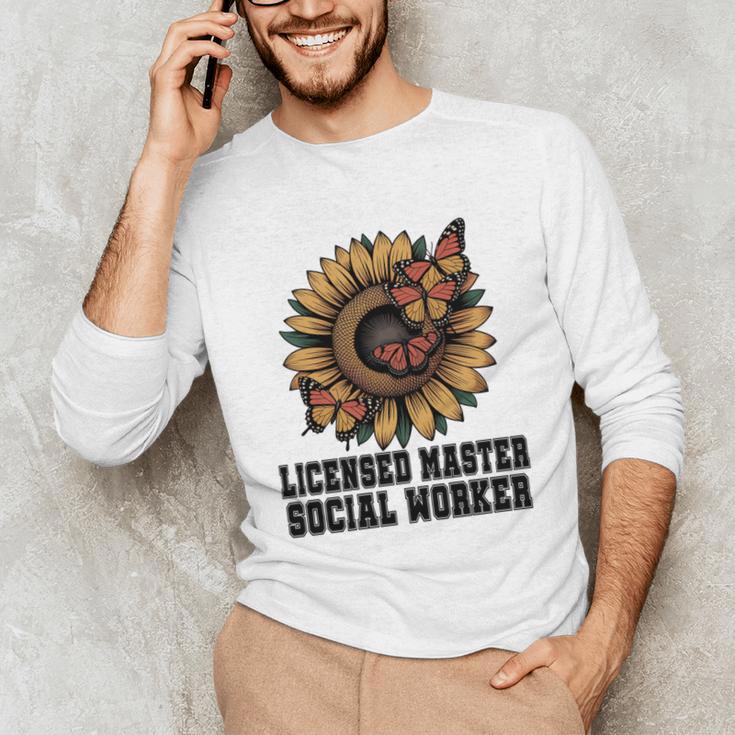 Licensed Masters Social Work Worker LMSW Graduation 2026 Unisex Long Sleeve T-Shirt
