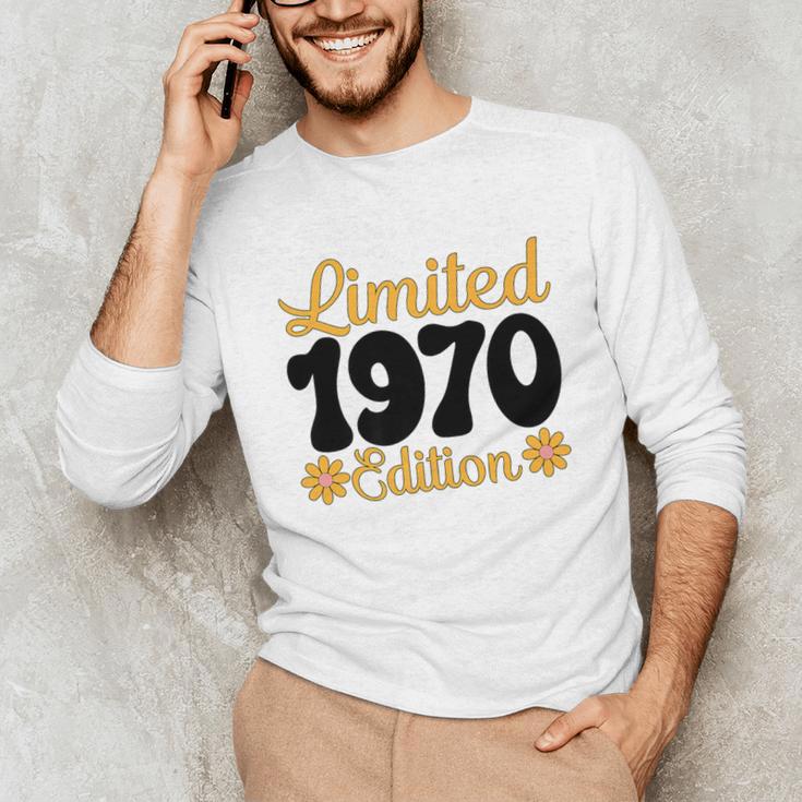 Limited 1970 Edition Retro Vintage 70s Nostalgia Premium Unisex Long Sleeve T-Shirt
