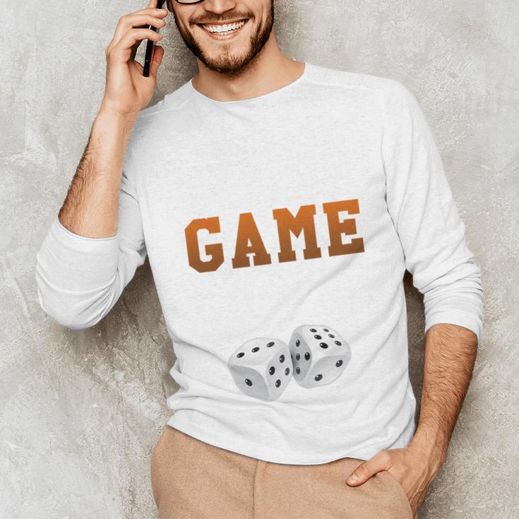 I Love Game Nights Host And Maybe 3 People Introvert Unisex Long Sleeve T-Shirt