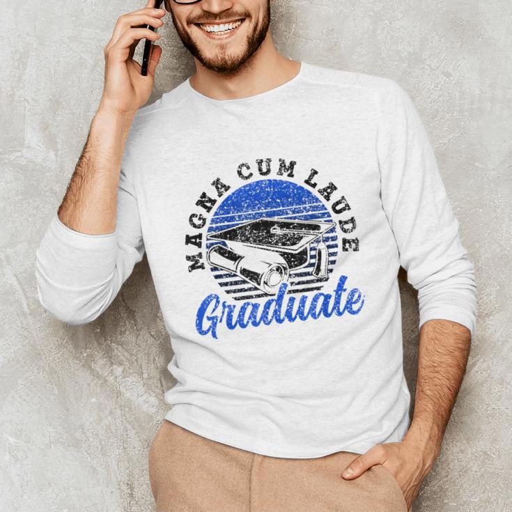 Magna Cum Laude Graduate Graduation Graduates Family Unisex Long Sleeve T-Shirt