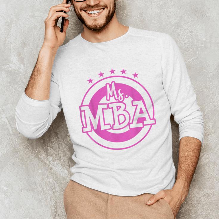 MBA Graduation Masters Business Administration T-Shirt Unisex Long Sleeve T-Shirt
