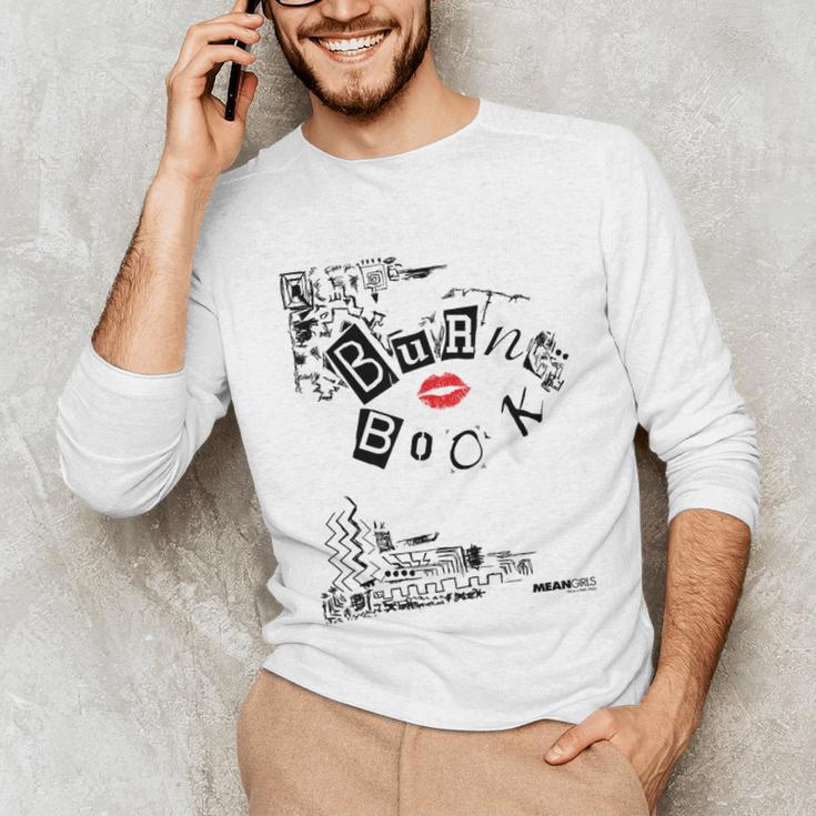 Mean Girls Burn Book Cover Art Unisex Long Sleeve T-Shirt
