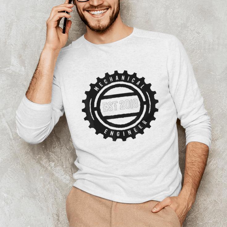 Mechanical Engineers 2018 Tshirt Gears Graduation Tee Unisex Long Sleeve T-Shirt