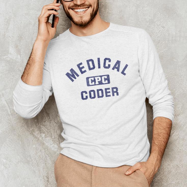 Medical Coder CPC Medical Coding Graduation Unisex Long Sleeve T-Shirt