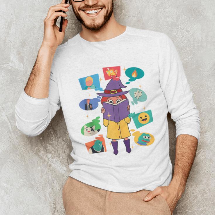 Meme Magic Introvert Anti People Social Media Meme Lovers Unisex Long Sleeve T-Shirt Meme Magic Introvert Anti People Social Media Meme Lovers Unisex Long Sleeve T-Shirt