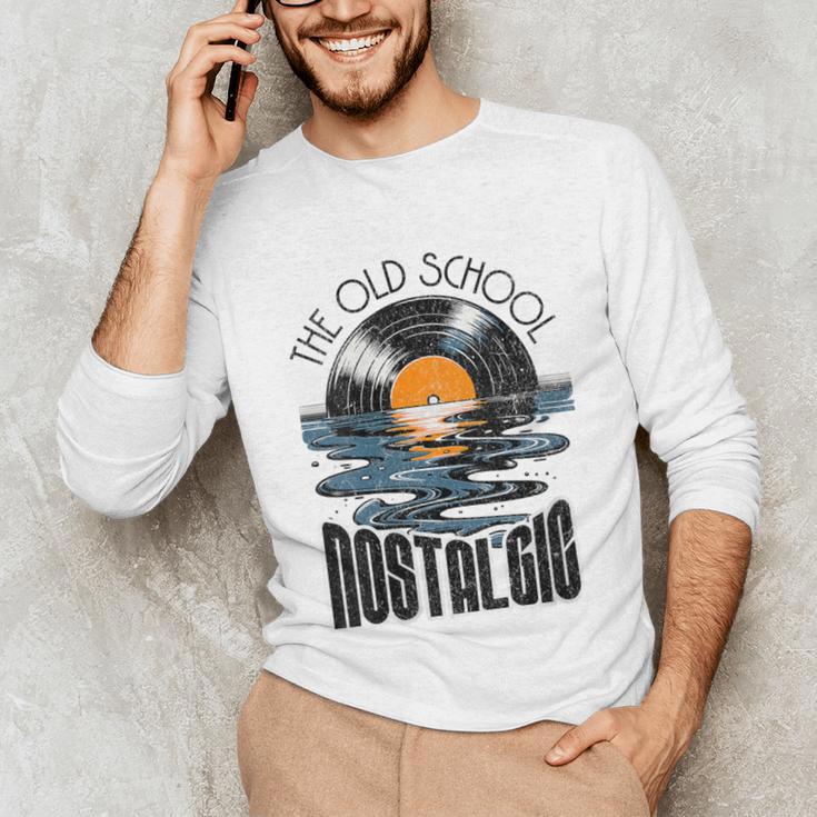 Music Old School Nostalgia Record Unisex Long Sleeve T-Shirt