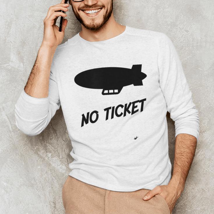No Ticket Jones 80's Nostalgia Unisex Long Sleeve T-Shirt
