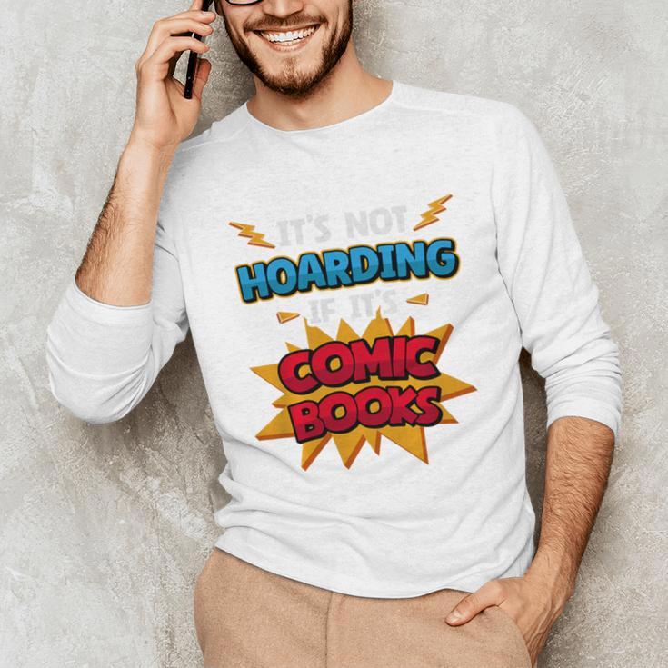 It Is Not Hoarding If It's Comic Books Collector Tee Premium Tri-Blend Unisex Long Sleeve T-Shirt