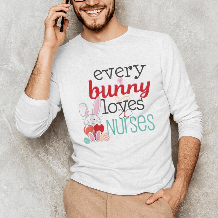 Nurse LPN RN CNA Easter Graduation Nursing 2021 Unisex Long Sleeve T-Shirt