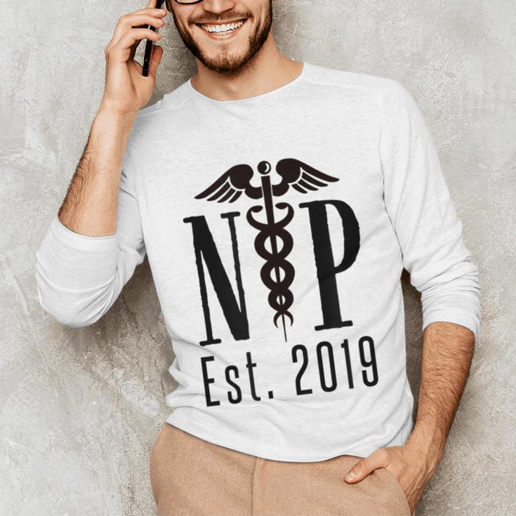 Nurse Practitioner Graduation NP Est 2019 Shirt Unisex Long Sleeve T-Shirt