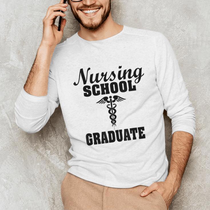 Nursing School Graduate Nurse Graduation Medical T-Shirt Unisex Long Sleeve T-Shirt