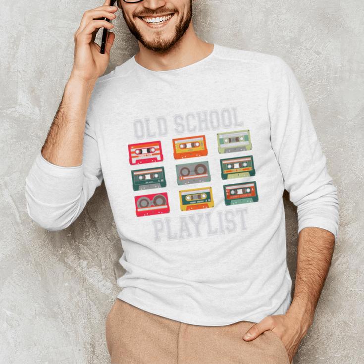 Old School Playlist Nostalgia Vibes Cassette Unisex Long Sleeve T-Shirt Old School Playlist Nostalgia Vibes Cassette Unisex Long Sleeve T-Shirt