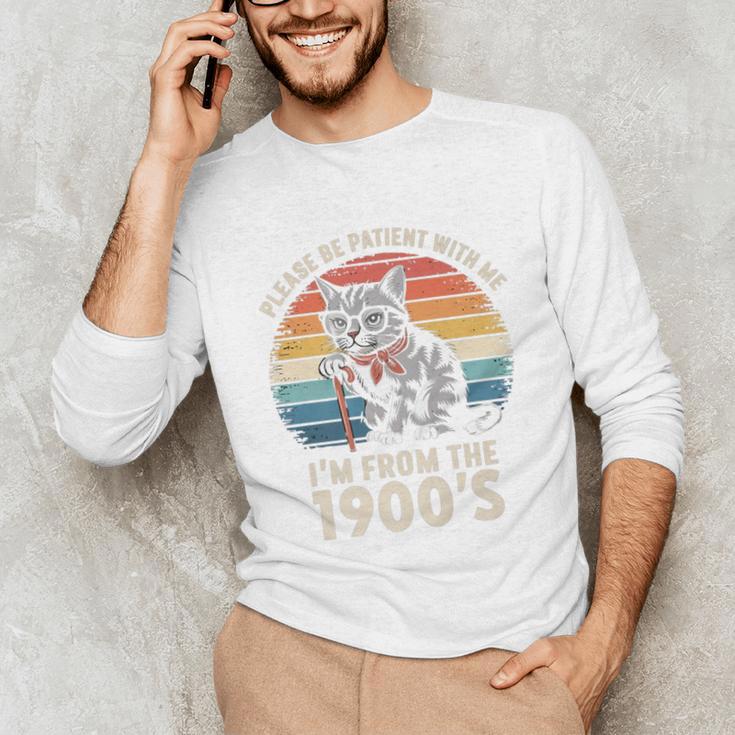 Please Be Patient With Me I'm From The 1900s Cat Premium Unisex Long Sleeve T-Shirt Please Be Patient With Me I'm From The 1900s Cat Premium Unisex Long Sleeve T-Shirt