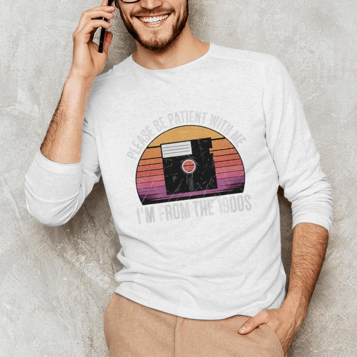 Please Be Patient With Me I'm From The 1900s PC Floppy Disk Premium Tri-Blend Unisex Long Sleeve T-Shirt Please Be Patient With Me I'm From The 1900s PC Floppy Disk Premium Tri-Blend Unisex Long Sleeve T-Shirt