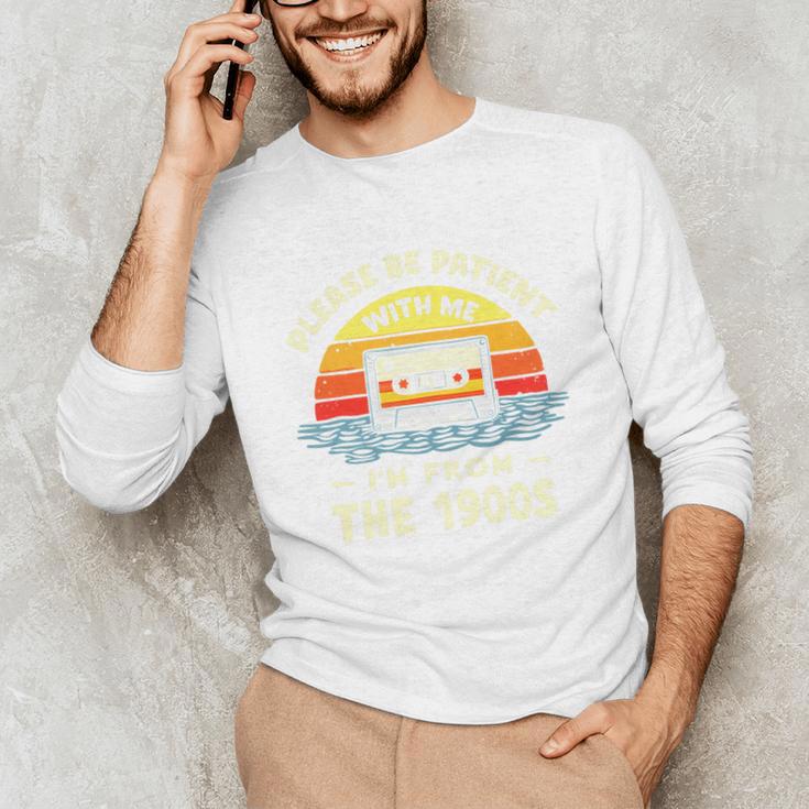 Please Be Patient With Me I'm From The 1900s Shirt Men Women Premium Tri-Blend Unisex Long Sleeve T-Shirt