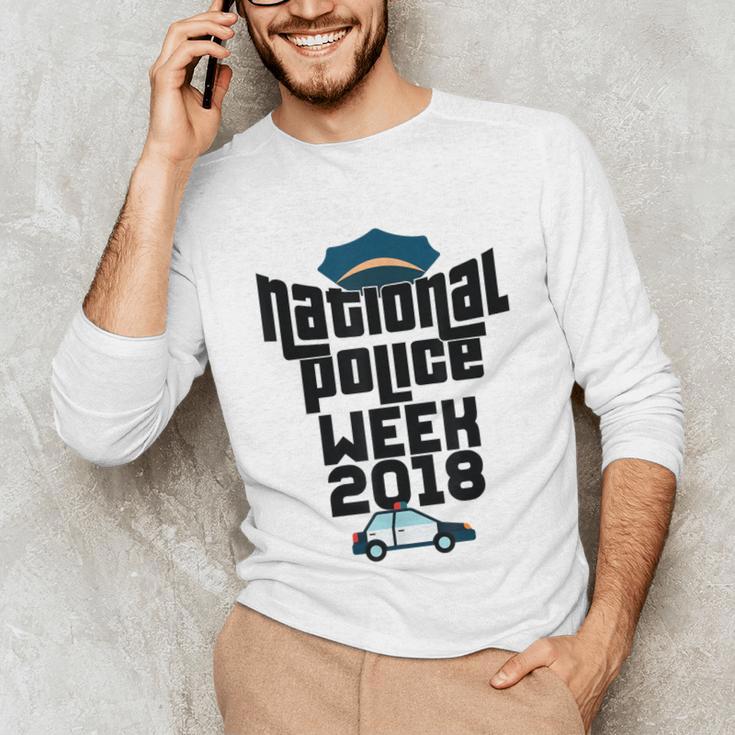 Police Officer National Week T-Shirt Graduation 2018 Unisex Long Sleeve T-Shirt