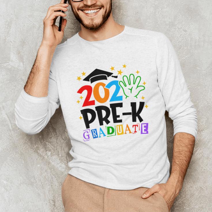 Pre-K Graduate 2025 Preschool Graduation Class Of 2025 Kids Unisex Long Sleeve T-Shirt