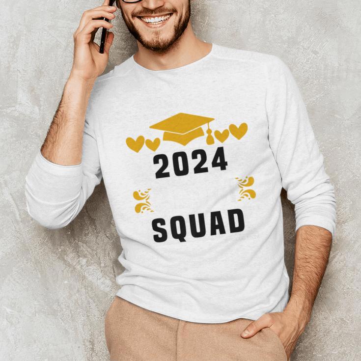 Prom Squad 2024 High School Graduation Party Premium Unisex Long Sleeve T-Shirt