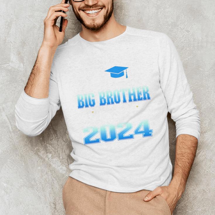 Proud Big Brother Of 5th Grade Graduate 2024 Graduation Unisex Long Sleeve T-Shirt