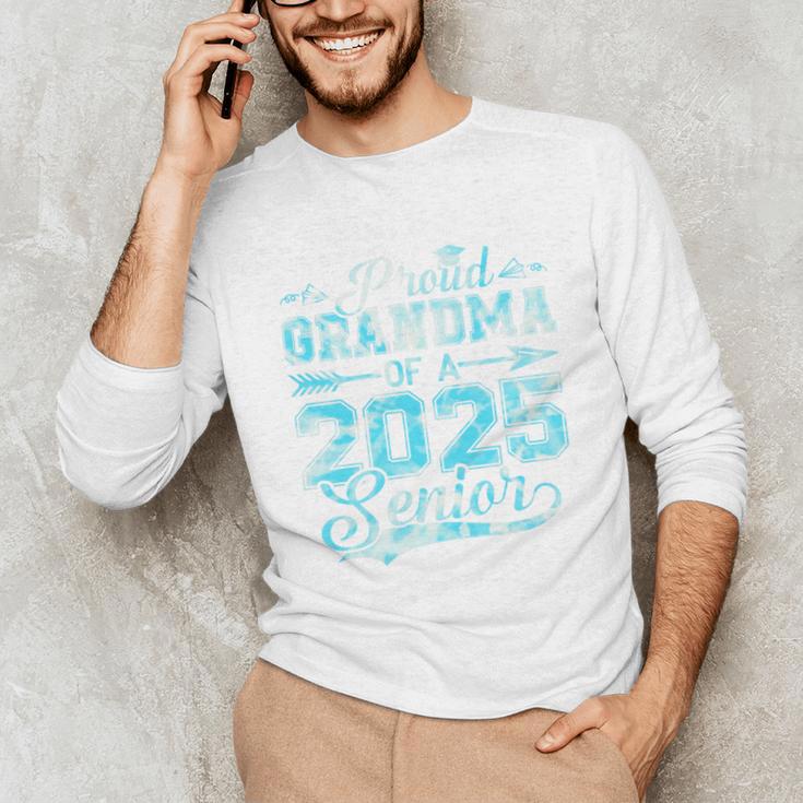Proud Grandma Of a 2025 Senior Graduate Graduation Premium Unisex Long Sleeve T-Shirt