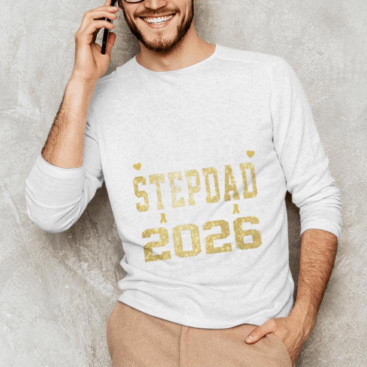Proud Stepdad Of A 2026 Graduate Class Of Graduation Premium Tri-Blend Unisex Long Sleeve T-Shirt