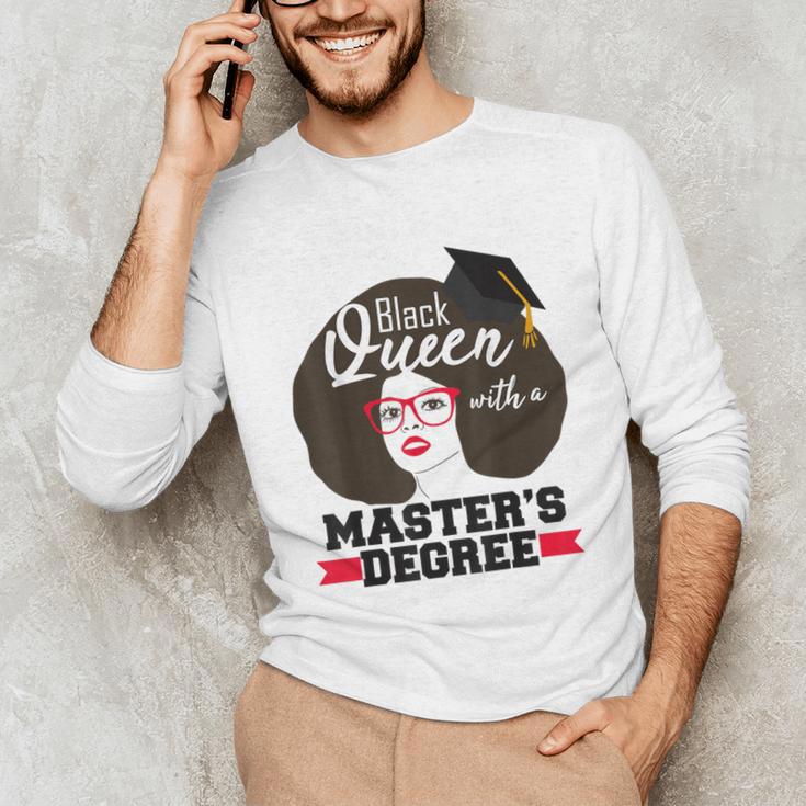 Queen Masters Degree Graduation Social Work MSW MPH Unisex Long Sleeve T-Shirt