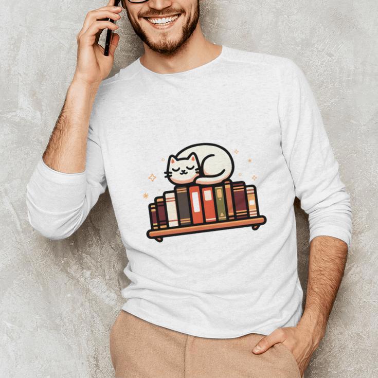 Read More Banned Books Reader Cat Lover Librarian Freedom Unisex Long Sleeve T-Shirt Read More Banned Books Reader Cat Lover Librarian Freedom Unisex Long Sleeve T-Shirt