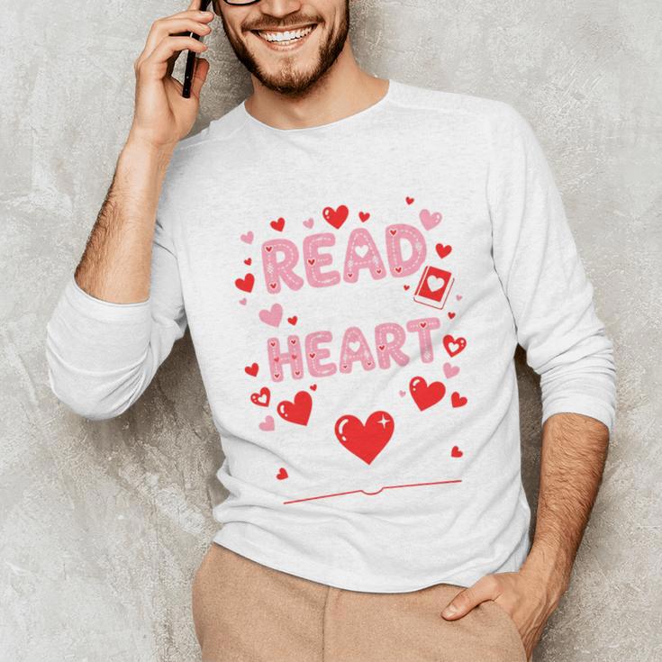 Read Your Heart Out Valentine Reading Book Lover Teacher Premium Tri-Blend Unisex Long Sleeve T-Shirt Read Your Heart Out Valentine Reading Book Lover Teacher Premium Tri-Blend Unisex Long Sleeve T-Shirt