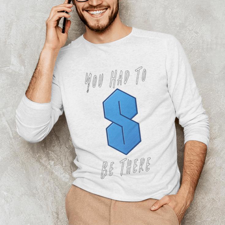 You Had To Be There S Nostalgia Premium Tri-Blend Unisex Long Sleeve T-Shirt