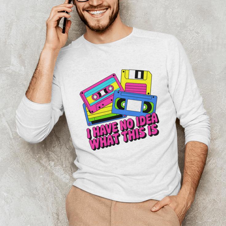 Retro Cassette Vintage 80s Nostalgia Unisex Long Sleeve T-Shirt Retro Cassette Vintage 80s Nostalgia Unisex Long Sleeve T-Shirt