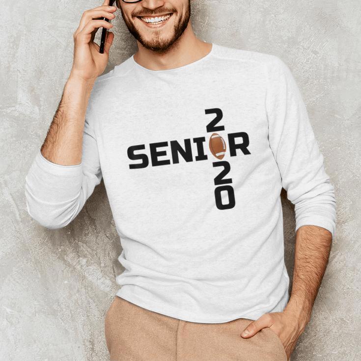 Senior 2020 Football Graduation Shirt Unisex Long Sleeve T-Shirt