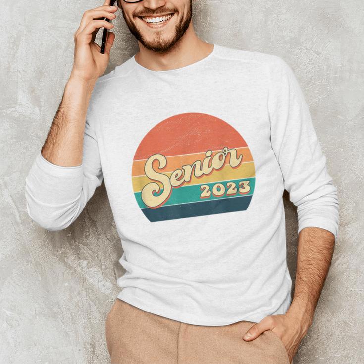 Senior 2023 Graduation My Last First Day Of Class Of 2023 Unisex Long Sleeve T-Shirt
